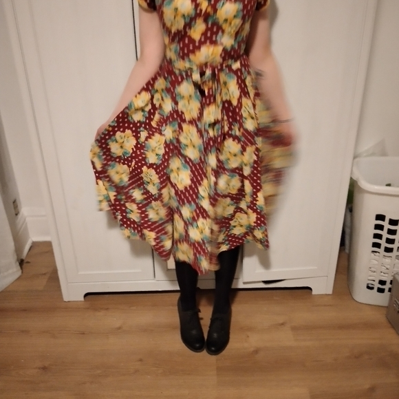 50s style summer dress - Picture 4 of 6